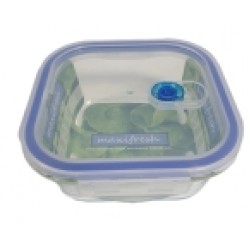 VENTED SQUARE AIRTIGHT STORAGE CANNISTER 800 ML