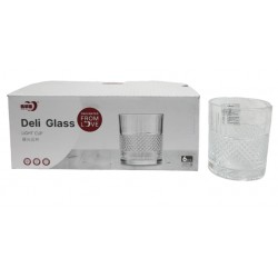 DELI SOGA GLASS SET 6 PCS 280 ML CODE KB103-1B