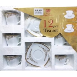 12 PCS SQUARE DONYA TEA SET