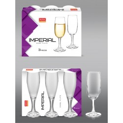 IMPERIAL 200ML FLUTE CHAMPAGNE GLASS