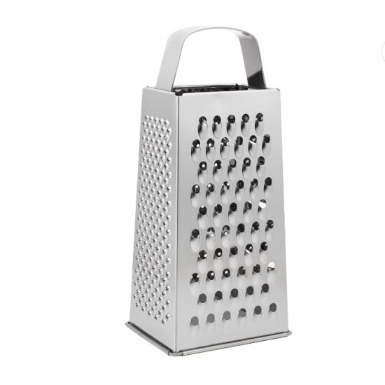 GRATER 4 SIDED STAINLESS STEEL 8 INCH