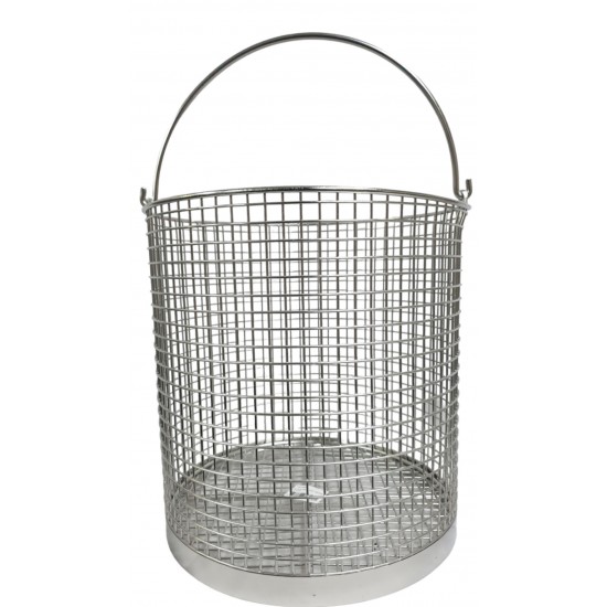 CHIP BASKET STAINLESS STEEL DEEP 30 CM WIDE  X 32 CM DEEP FOR CATERING