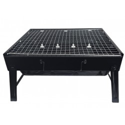 BBQ GRILL PORTABLE WITH FOLDING LEGS SMALL SIZE 35 CM X 27 CM 20 CM