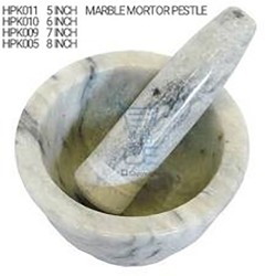 SMALL MARBLE & PESTLE 5 INCH